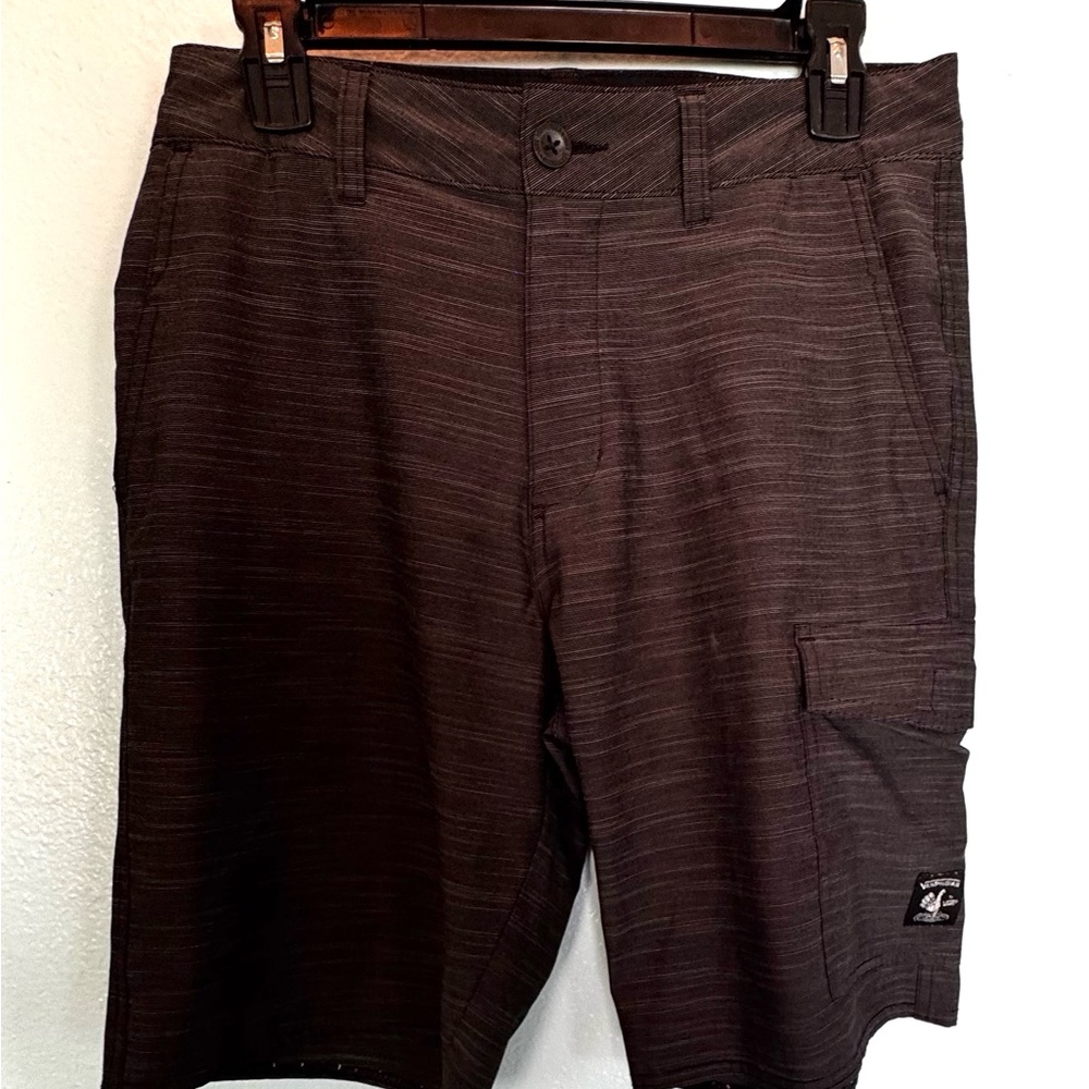 VANS Vanphibian “Beflor” Board Shorts Hybrid-WetDry Stretch Men’s 32